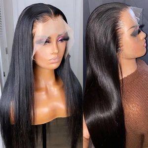 🌹30inches Straight 13x4 Human Hair Wig